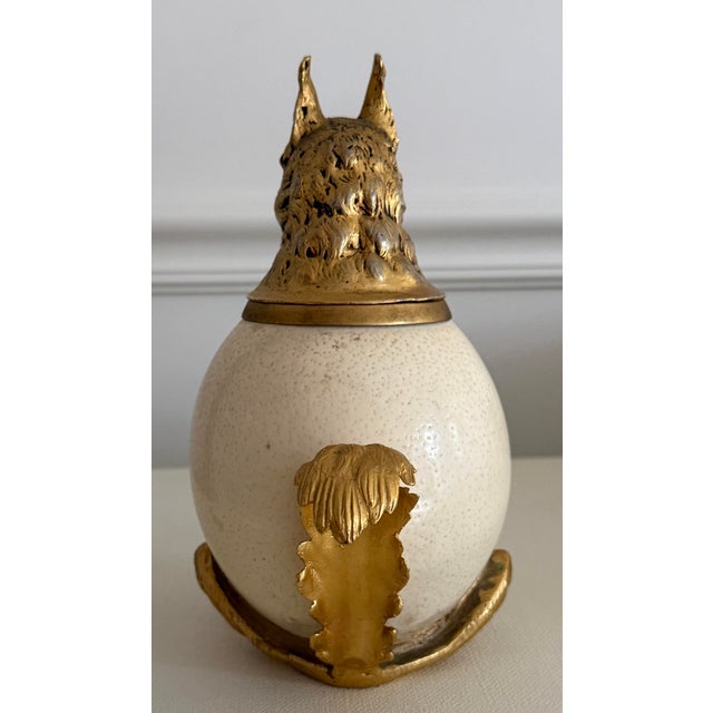Anthony Redmile Squirrel Ostrich Malachite Box For Sale - Image 10 of 12