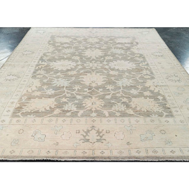 Oushak Rug 7'8" x 9'10" #21385 Explore a curated collection of hallway runners, wool rugs, and handmade masterpieces at ,...