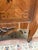 Louis XVI Style Escritoire With Marquetry + Marble, 19th Century For Sale - Image 10 of 12