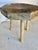 Late 19th Century French Octagonal Butchers Block Side Table For Sale - Image 9 of 12