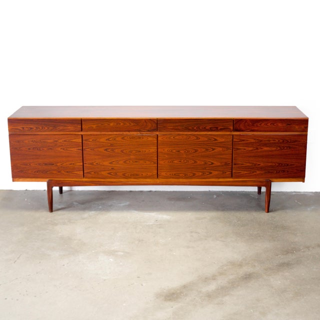 Mid-Century Modern Faarup Møbelfabrik Model Fa66 Rosewood Sideboard Designed by Ib Kofod-Larsen For Sale - Image 3 of 16