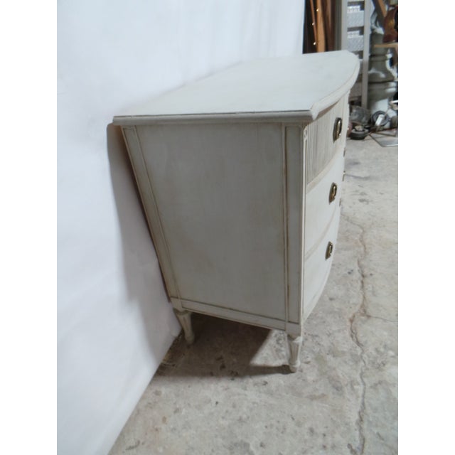 1910s Swedish Gustavian Style 3 Drawer Chest of Drawers For Sale - Image 5 of 12