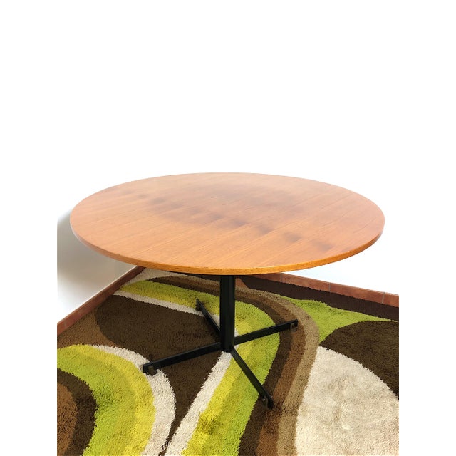 1960s Vintage Teak Dining Table, Italy, 1960s For Sale - Image 5 of 14
