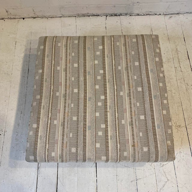 Mid 20th Century Milo Baughman for Thayer Coggin Storage Ottoman on Castors - 3 Pieces For Sale - Image 5 of 13