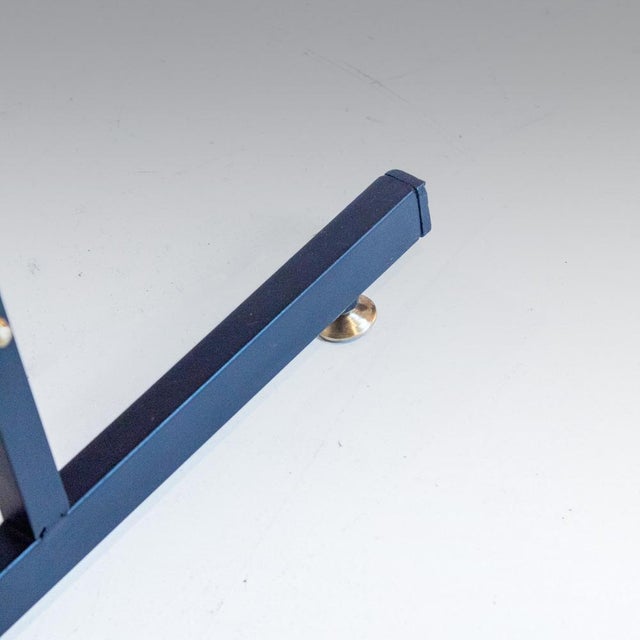 Metal Mid-Century Modern Writing Desk in Brass and Metal, Italy, 1960s For Sale - Image 7 of 17