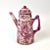 Blush Late 20th Century Hand-Painted Chinoiserie Porcelain Pitcher For Sale - Image 8 of 8