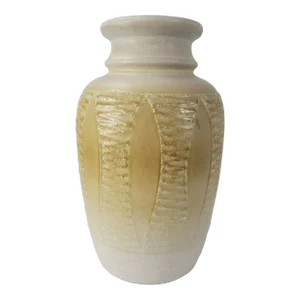Vintage Large Vase West Germany Scheurick Art Pottery Flower Holder