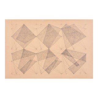 j.z. "Albuquerque-Q4" Graphite on Paper, 1977 For Sale