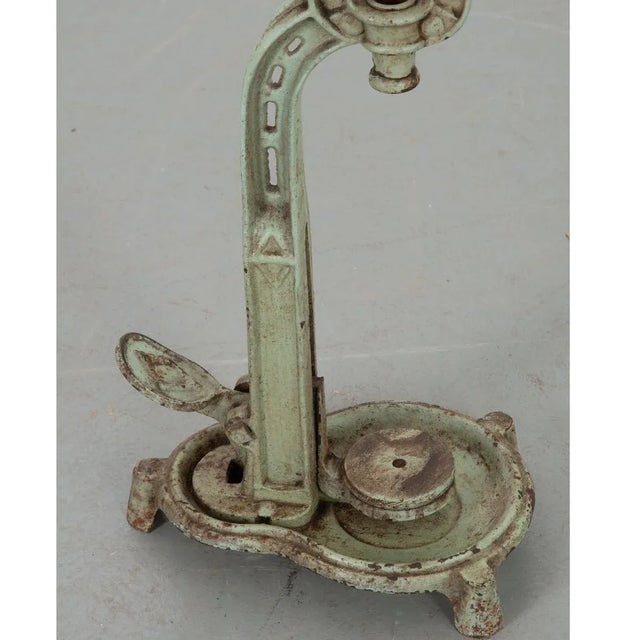 French Provincial French 19th Century Cast Iron Wine Bottle Corker For Sale - Image 3 of 7