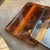 Mid-Century Modern 1970s Set of Two Mid-Century Modern Faux Tortoiseshell Lucite Trays by Guzzini For Sale - Image 3 of 13