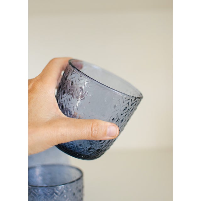 Glass Modern Glasses by Ivv Firenze for Ribes Studio, 2010, Set of 6 For Sale - Image 7 of 10