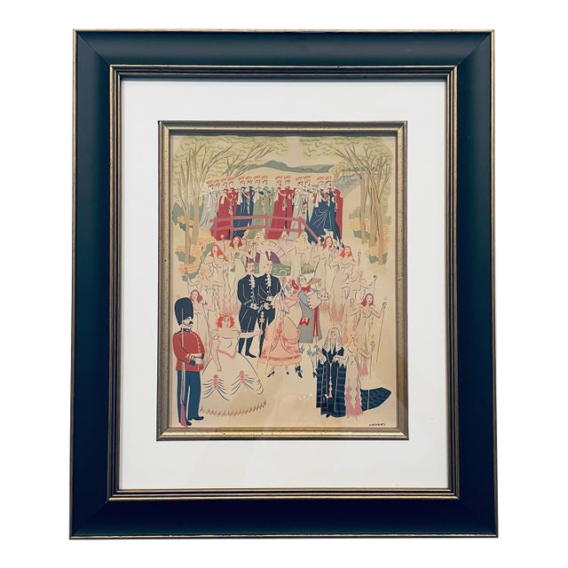 Gilbert and Sullivan Operetta Ruddigore Illustrated Print Lucille Corcos For Sale