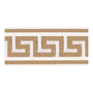 Schumacher Ganton Tape Indoor/Outdoor In Brown For Sale