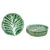 1960s Vintage Faience Plates in the shape of Cabbage Leaves, 1960s, Set of 5 For Sale - Image 5 of 5