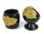 Black Lacquer & Gold Decorated Japanese Containers For Sale In Portland, ME - Image 6 of 11