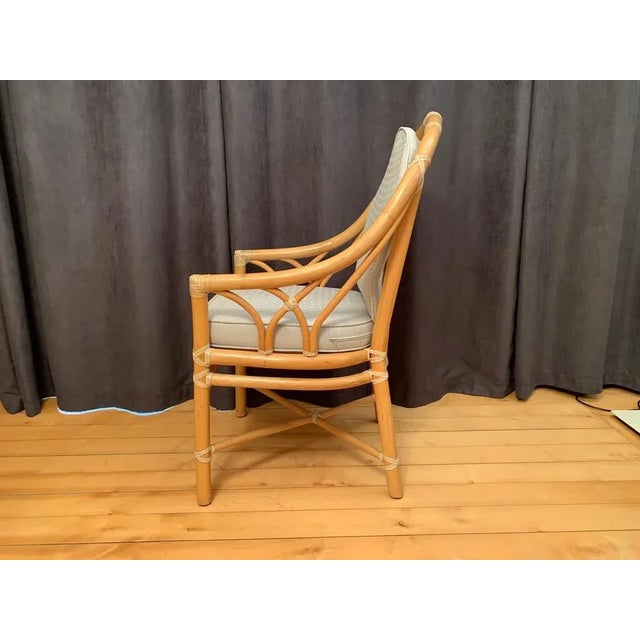 1970s American Armchair from McGuire, 1970s For Sale - Image 5 of 10