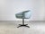 Postmodern Vintage Swivel Chair in Steel For Sale - Image 3 of 10
