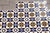 1940s Set of Thirty One Vintage Geometric Tiles, Portuguese For Sale - Image 6 of 12
