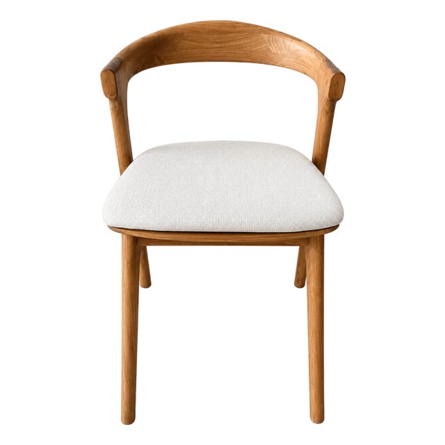 New Ethnicraft Bok Outdoor Dining Chair With Cushion by Alain Van Havre – Solid Teak For Sale