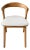 New Ethnicraft Bok Outdoor Dining Chair With Cushion by Alain Van Havre – Solid Teak For Sale