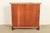 Baker Furniture Italian Provincial Carved Cherry Wood, Parcel Gilt, and Marble Top Demilune Sideboard or Bar Cabinet For Sale - Image 15 of 16