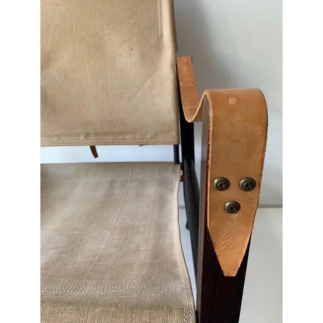 Rud Rasmussen KK47000 Safari Chair by Kaare Klint for Rud Rasmussen For Sale - Image 4 of 15