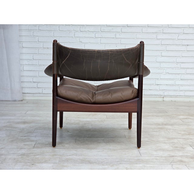 Danish Modus Lounge Chair by Kristian Vedel for Søren Willadsen Møbelfabrik, 1974 For Sale - Image 12 of 18