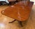 Brown Traditional Georgian Style Mahogany Double Pedestal Dining Table by Leighton Hall - Showroom Sample For Sale - Image 8 of 16