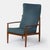 Wood Danish Armchair by Grete Jalk for France & Son, 1960s For Sale - Image 7 of 10
