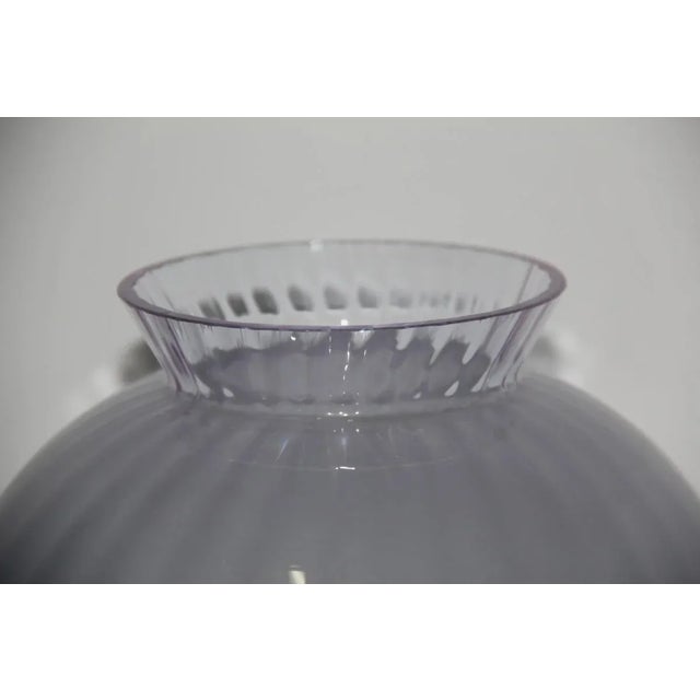 Murano Glass Vase Table Lamp by Carlo Moretti, 1970s For Sale - Image 6 of 9