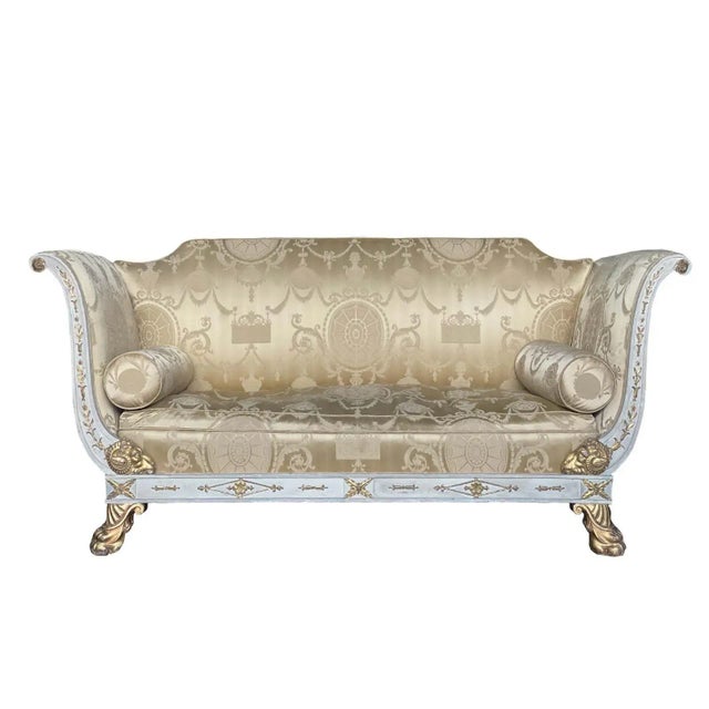Late 19th Century Late 19th Century French Empire Style Sofa For Sale - Image 5 of 5