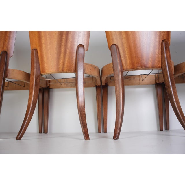 Dining Chairs by Jindrich Halabala for Up Zavody, 1950s, Set of 4 For Sale - Image 13 of 18