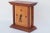 Brown Modernist Wood Table Clock For Sale - Image 8 of 10