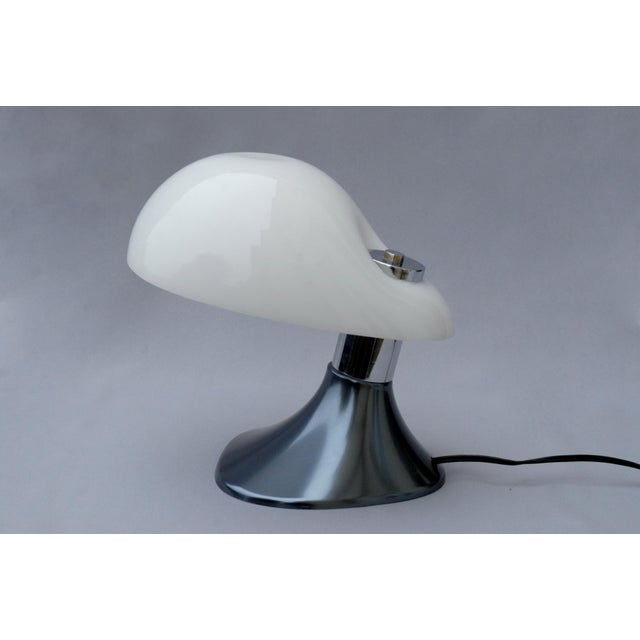 Gray Cobra Table Lamp from Guzzini, Italy, 1970s For Sale - Image 8 of 15