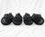 Organic Modern Black Bawang Rattan Pendant Light Medium For Sale In Los Angeles - Image 6 of 8