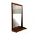 Glass Teak Mirror with Shelf from Aksel Kjersgaard, 1960s For Sale - Image 7 of 7