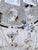 Vintage French Style Crystal Basket Chandelier With Ornate Brass Crown For Sale - Image 11 of 12