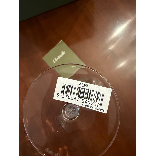 A Christofle Albi Coffret Cadeau of champagne flutes is a refined gift that blends minimalist French design with the long...