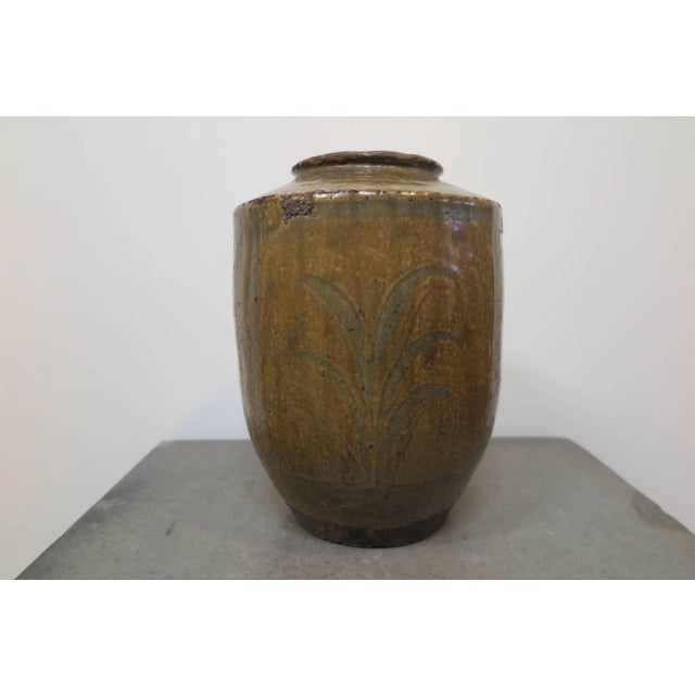 Ceramic 19th Century Stoneware Jar For Sale - Image 7 of 8