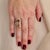 Morganite Diamond Ring 14k Rose Gold 6.91 TCW Certified For Sale - Image 13 of 16