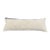 Turkish Hemp Pillow Cushion Natural Beige Black Cushion Cover 14"x40" For Sale