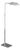 Omi Chrome-Plated Adjustable Floor Lamp For Sale