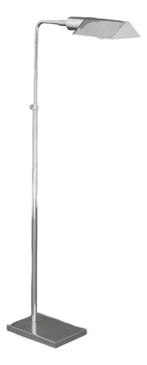 Omi Chrome-Plated Adjustable Floor Lamp