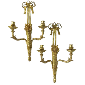 Wall Sconces, Louis XVI - a Pair