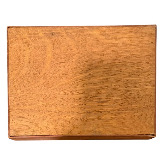 Early 19th Century English Regency Mahogany Work Box With Fitted Interior For Sale - Image 10 of 10