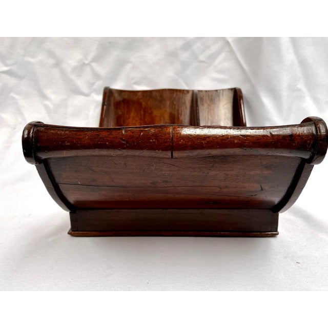 Antique 1800s Mahogany Cheese Coaster For Sale In Dallas - Image 6 of 12