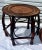 Wood Vintage Interlude Home Burnt Bamboo and Rattan Nesting Tables by Turtle and Crane - A Pair For Sale - Image 7 of 10
