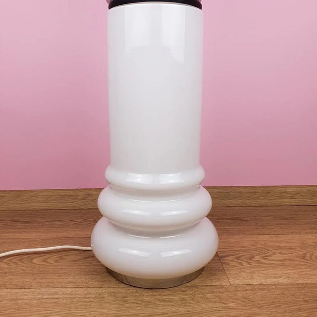 Mid-Century Modern Mid-Century Glass Floor Lamp from Peil & Putzler, 1960s For Sale - Image 3 of 13