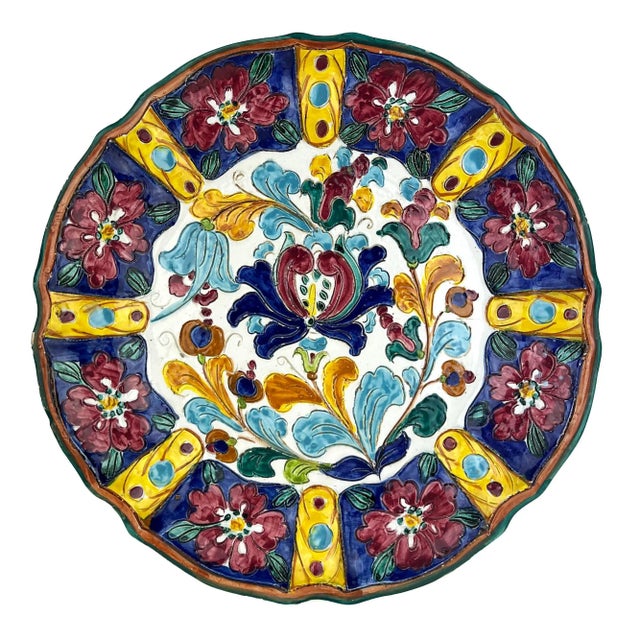 Vintage Sgraffito Plate by Mancinelli, 1950s For Sale - Image 11 of 11