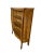 Antique French Serpentine Adjustable Bookcase with Marble Top, 1900 For Sale - Image 6 of 15